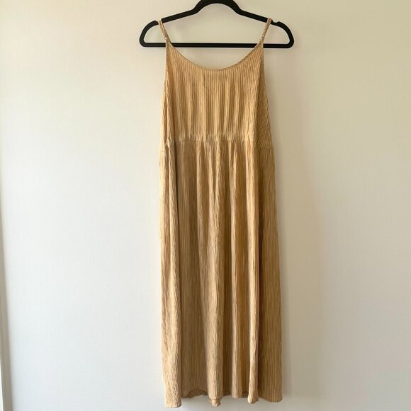 Christy Dawn 'Lincoln' dress, Praline Stripe (brown / white), S/M - Picture 4 of 9